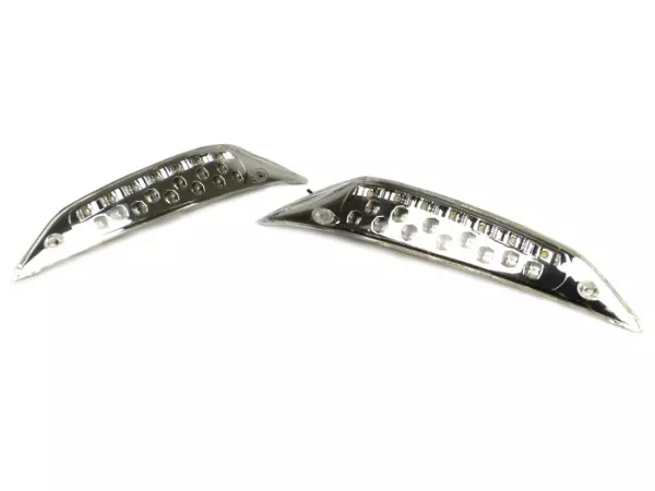 Blinkersuppsättning -BGM ORIGINAL LED - Piaggio Zip II 50-125, Zip SP2 - fram
