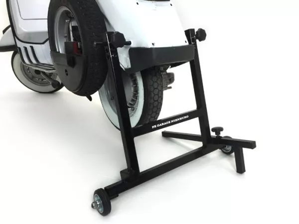 Montagestandaard V2 -PX GARAGE Nienburg- Vespa PX, T5 125cc, Rally, TS, SS180, GS160