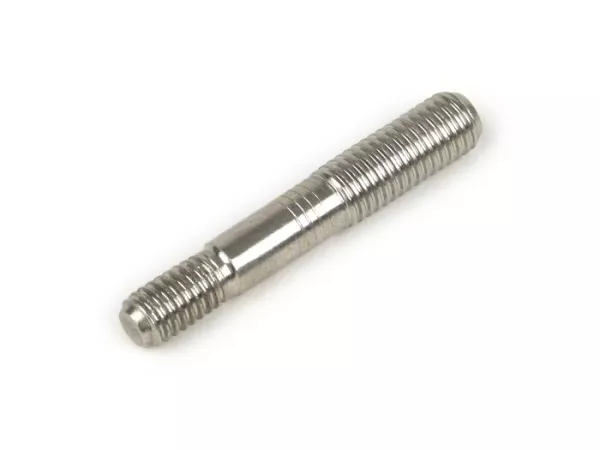 Pernos -MB DEVELOPMENTS M6/M7 - (utilizado para la abrazadera de escape / cubierta del motor Lambretta LI, LIS, SX, TV, DL, GP) - acero inoxidable