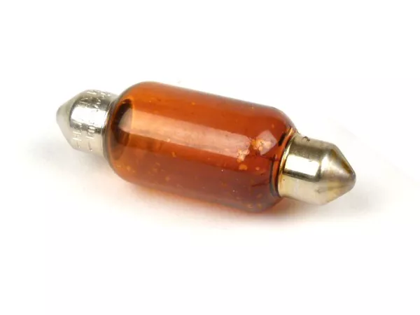 Bombilla plafonier -SV8,5 15x44mm- 12V 18W - naranja