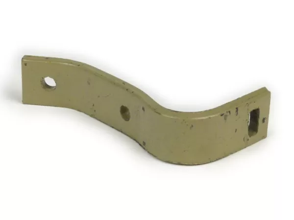 Hoekstuk - frame veerpoot treeplank achter rechts -LAMBRETTA- LI (serie 3), LIS, SX, TV (serie 3), DL, GP - gegrond