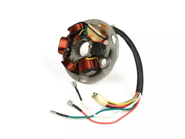 Ignition -CIF stator- Vespa PX EFL Elestart (with battery 1984-1997) -7 wire - also suitable for PX old (1981-1983) if round plug is removed