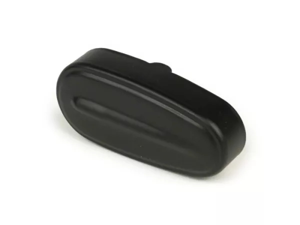 Tapa del basculante -CALIDAD OEM- Vespa V50, ET3, PV125 - Aluminio, negro