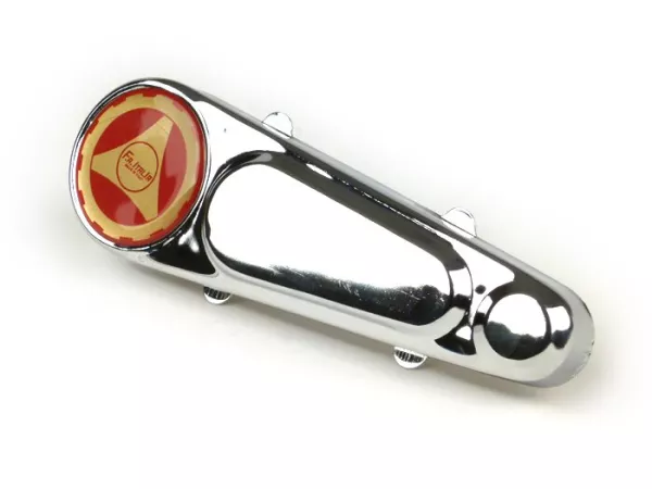 Fork link cover -FA ITALIA- Vespa 1954-1979 - red