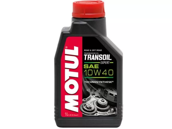 Versnellingsbakolie -MOTUL Transoil Expert- SAE 10/W40, GL4 ESTER -1000ml - bijv. Vespa GT/GTS 125-250-300ccm
