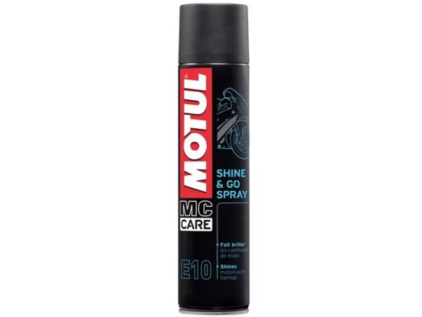 Reiniger -MOTUL Shine & Go SPRAY E10- Kunststofreiniger/verzorgingsmiddel - 400ml