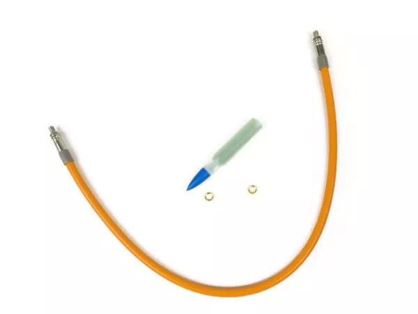 Latiguillo de freno -SPIEGLER MODULAR (sin racores)- Vespa, Lambretta - naranja - 500mm