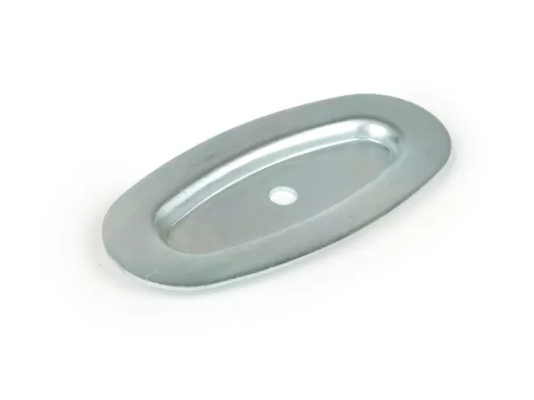 Placa de cubierta del filtro de aire -CASA LAMBRETTA- Lambretta LI (Serie 2, 02.1961-), TV (Serie 2, 02.1961-), LI (Serie 3), LIS, SX, TV (Serie 3), DL, GP