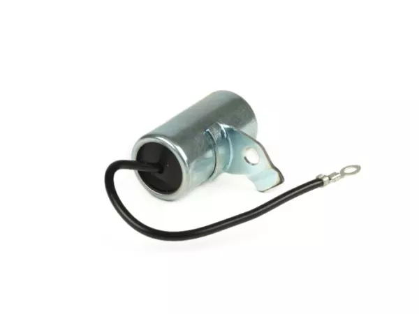 Condensator -EFFE-, Ø=18mm, 1-kabel (oogje)- Motovespa 125N (MotorV60M), 125S (MotorV60MS), 125N (MotorV101M), 150S (MotorV201M), 125L (MotorV101M), 150L (MotorV202M), 150F (MotorV203M), 125N (Motor542M), 150S (Motor502M), 150Sprint (Motor04M), 150GS (M