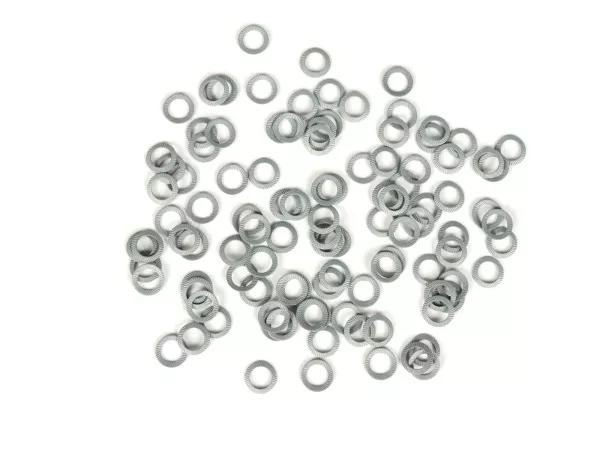 Trekring - Schnorr ring - Borgring -DIN 6796- Verenstaal, gegalvaniseerd - M6 - 100 stuks