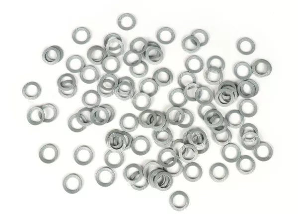 Arandela de tensión - Arandela Schnorr - Arandela de seguridad -DIN 6796- Acero para muelles, galvanizado - M8 - 100 piezas