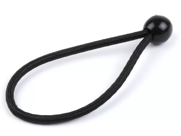 Expander, klämgummi -Monoflex, 180 mm, med kula- universal för oljeflaskhållare, oljekannhållare, bagagestativ och bagagestöd