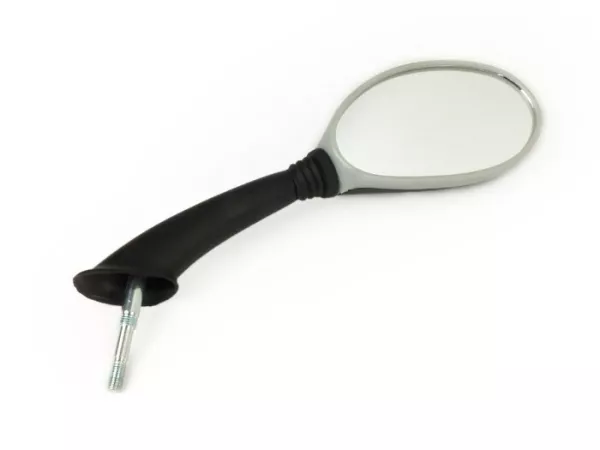 Mirror -OEM QUALITY- Vespa ET2/ET4 - grey/black - rhs