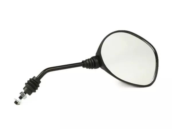 Mirror -OEM QUALITY- Piaggio TPH, NRG, NRG mc², NTT - black - right - M8 right-hand thread