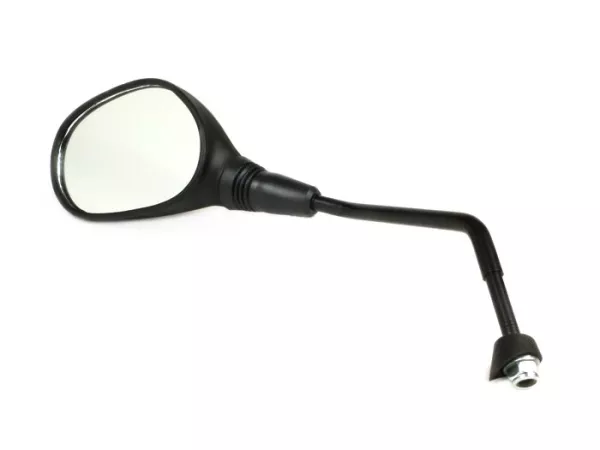 Mirror -OEM QUALITY- Piaggio MP3 125-500 - black - left - M8 right hand thread