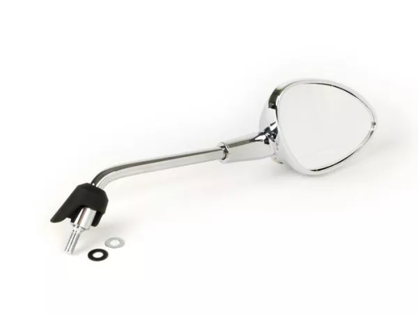 Mirror -OEM QUALITY- Vespa Sprint 50 (ZAPC53), Sprint 125 (ZAPM81) - chrome - rhs