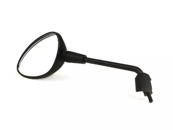 Spiegel -OEM KWALITEIT- Vespa Sprint 50 (ZAPC53), Sprint 125 (ZAPM81) - M8 linkse draad - links - mat zwart