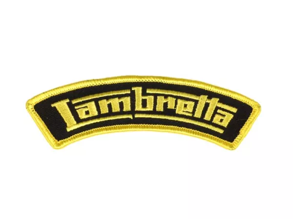 Parche - Parche -LAMBRETTA- amarillo - Hombro - 110x35mm