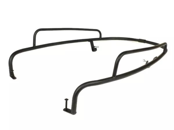 Barra de protección trasera -FA ITALIA- Vespa LX50, LX125, LX150, Vespa LXV50, LXV125, LXV150 - negro mate