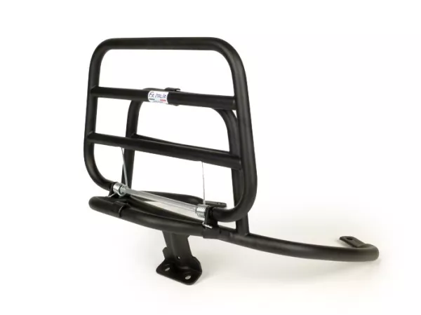 Porte bagages arrière rabattable -FA ITALIA- Vespa GT, GTL, GTV, GTS, GTS Super, GT60 - 125-200-250-300cc - noir mat