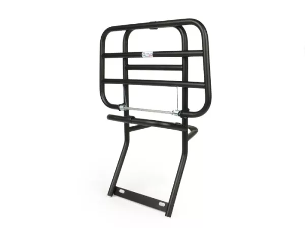 Opvouwbaar bagagerek achter -FA ITALIA- Vespa PX80, PX125, PX150, PX200 - Zwart