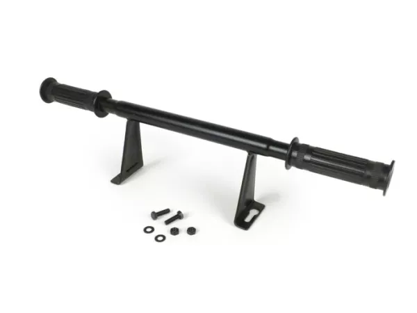 Voetsteunen -MOTO NOSTRA- Groot frame PX80, PX125, PX150, PX200, T5 - Zwart