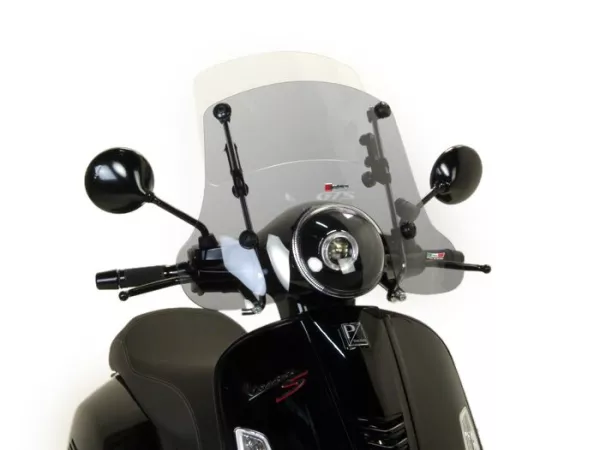 Screen -FACO 245-420x560mm, Twin Screen- Vespa GT, GTL, GTS, GTS Super 125-300ccm - adjustable, incl. mounting material