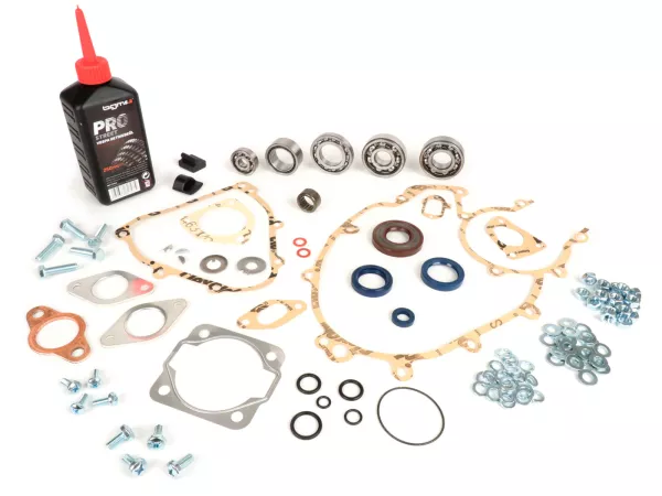 Set revisi mesin -PIAGGIO- Vespa PK125 XL, PK125 XL2, ETS125 - (kerucut Ø 24mm) - NBI