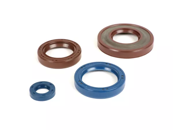 Juego de retenes -CORTECO FKM- Vespa PK125 XL2, PK125 ETS - (Ø 24mm cono)