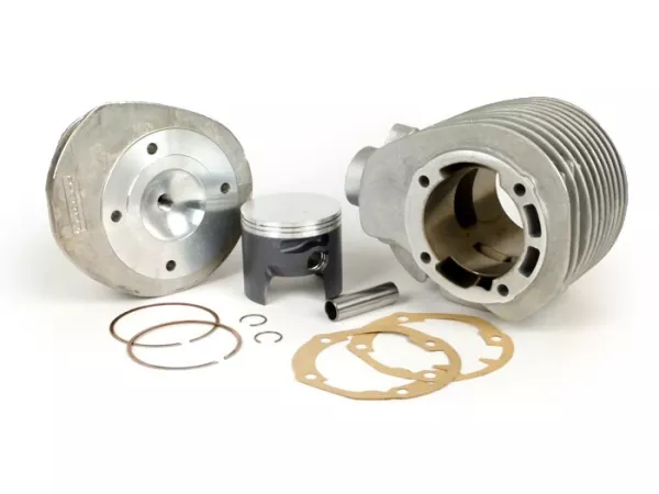 Cylinder -QUATTRINI M244, Ø=72mm, stroke=60mm, con rod lenght=126mm,  244 cc- Vespa Rally200, PX200, Cosa200 - special crankshaft necessary