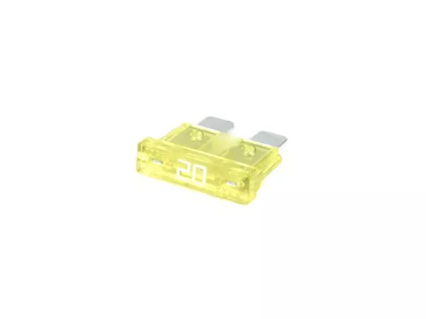 Säkring -Flat säkring (typ ATO, MIDI, FK2, TF) -20A - gul