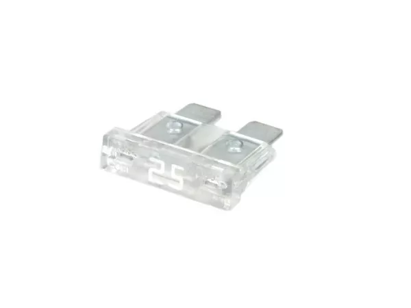 Zekering - Platte zekering (type ATO, MIDI, FK2, TF) -25A - transparant