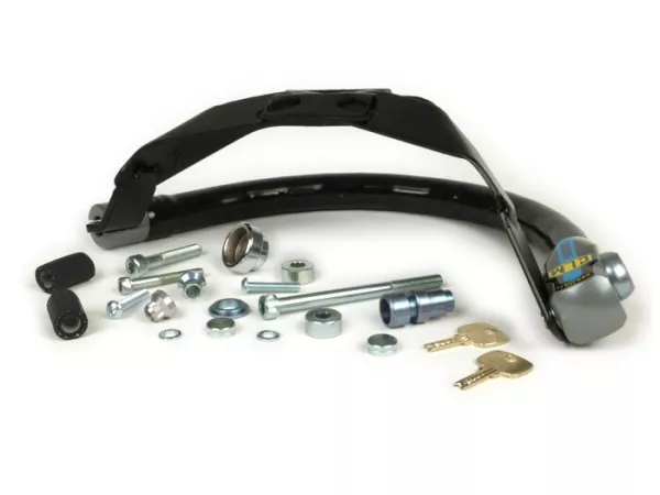 Steering lock -CLM Blindado- Vespa ET2, ET4, LX, LXV, S 50-125 - anti-theft, mounting on handlebar