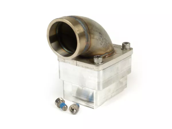Intake manifold -Diafragma MRP SHORTY- Vespa Largeframe PX, Rally, Sprint, Cosa, T5 125cc - Øi = 38mm - AW = 45mm