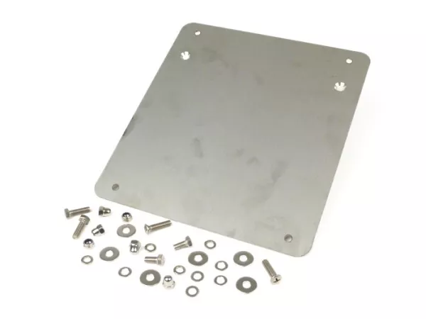 Number plate holder -TD-Customs- Vespa/Lambretta (180x200mm)