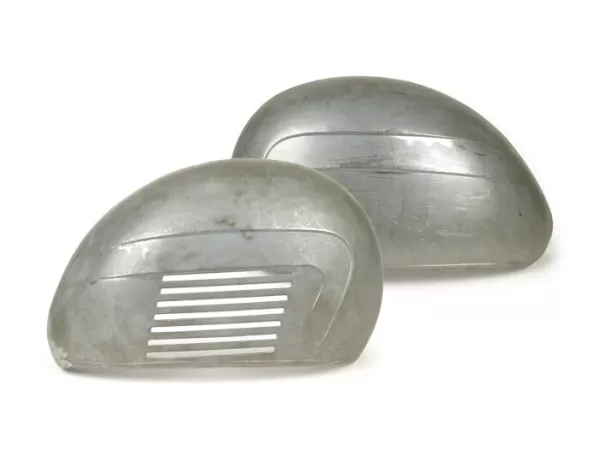 Side panel set -PREMIUM QUALITÄT- Conversion Vespa P-range to GS160 appearance - oiled bare metall