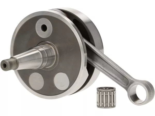 Poros engkol -Katup katup putar BENELLI, langkah 60mm, batang penghubung 126mm - Vespa PX - cocok untuk Quattrini M244 / VMC244
