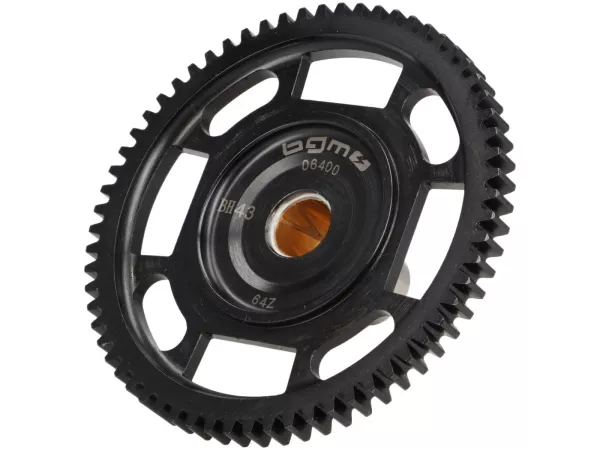 Big primary gear -BGM PRO 64- Vespa V50, PV125, ET3, PK50, PK80, PK125 - 64 tooth (straight teeth)