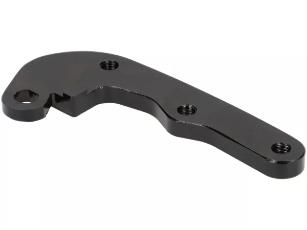 Adaptador pinza de freno -BGM PRO- CNC - Disco sobredimensionado Ø 240mm - Vespa GTS con sistema de freno Nissin -Keyless a partir de 2023- para llanta de 13 pulgadas