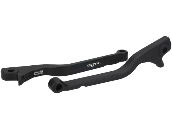 Juego de maneta de freno -BGM PRO CNC Sport, larga (165mm)- Vespa GTS 125-300 - (a partir de 2023 con sistema de freno Nissin)- negro mate - ABE