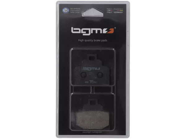 Bremsbeläge -BGM PRO, hinten, Nissin-Bremszange (55,5 x 50 x 7 mm) für Vespa GTS, GTS Super, GTV 125-310ccm (2023-)