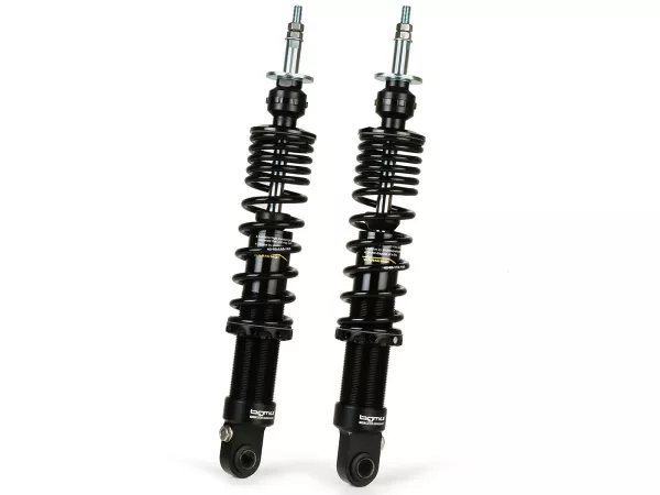 Jeu d'amortisseurs arrière -BGM PRO SC/R1 SPORT V2 - Vespa GT, GTL, GTV, GTS 125, 300, 310 (toutes les années), GTS SUPER 300 HPE, SUPERSPORT 300, SUPERTECH 300 HPE - noir