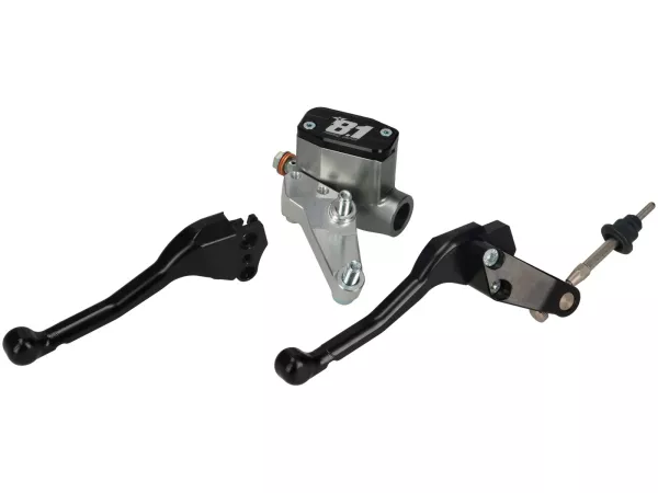 Bremspumpe vorne -8.1 OTTOPUNTOUNO- Kolben Ø=11mm, CNC - Vespa​ V50 Special, V50 Elestart- rechts, schwarz