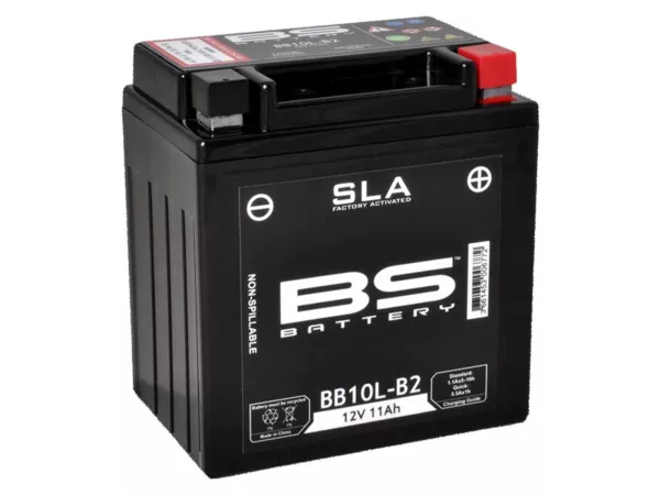 Accu (SLA/Gel), onderhoudsvrij -BS BATTERY BB10L-A2/B2, 12V 11Ah, 136x91x146mm