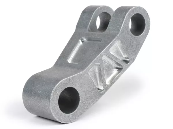 Swingarm -CTP CNC +10mm- Vespa PX (vanaf Bj. 1982), Cosa 125 (VNR1T, VNR2T), Cosa 200 (VSR1T), PK50 (V5X1T), PK50 S (V5X2T), PK80 S (V8X5T), PK125 S (VMX5T), PK50 S automaat (VA51T), PK80 S automaat (VA81T), PK125 S automaat (VAM1T), PK50 XL (V5X1T, V5X3T