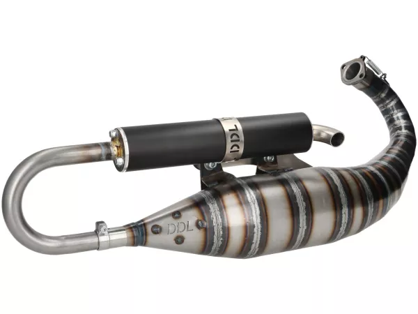 Uitlaat -DDL TUNING 55mm slag- Piaggio 125-180cc AC/LC 2-takt Maxi - Gilera Runner FX/FXR 125-180, Italjet Dragster 125-180
