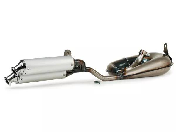 Uitlaat -TECNO- Circuit Twin - Piaggio Ciao - ongelakt