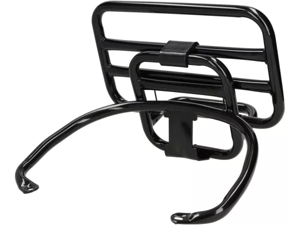 Portapacchi posteriore pieghevole -DMP- Vespa GT, GTL, GTV, GTS, GTS Super, GT60 - 125-200-250-300cc - nero lucido