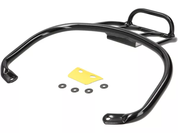 Portapacchi posteriore Sport -DMP- Vespa GT, GTL, GTV, GTS, GTS Super, GT60 - 125-310 - nero lucido