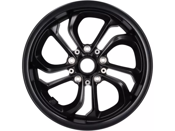 Llanta delantera 3.00x12 -PIAGGIO- Vespa GTV HPE 300-310 RST Euro 5/5+ Keyless ABS 4T 4V LC - negro mate